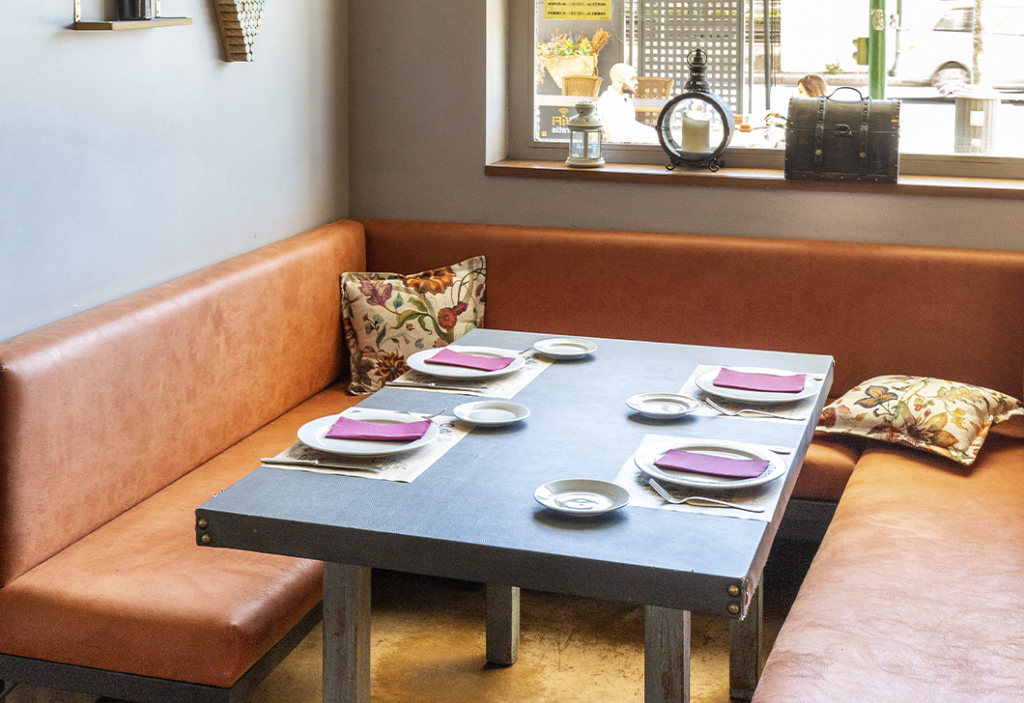 Mesa del restaurante